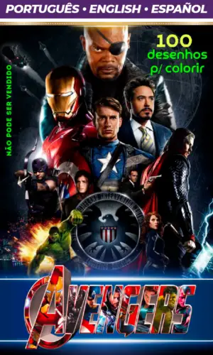AVENGERS - Livro BRINDE para Colorir