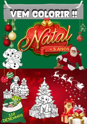 Lindos desenhos com tema natalino