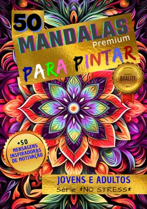 50 páginas para colorir - antiestresse