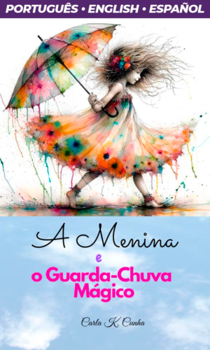 A menina e o guarda-chuvas mágico